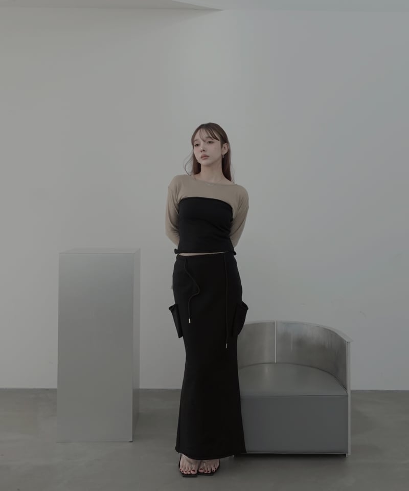 セット割引】ベアトップ＋スカート | FICTION TOKYO OFFICIAL SHOP
