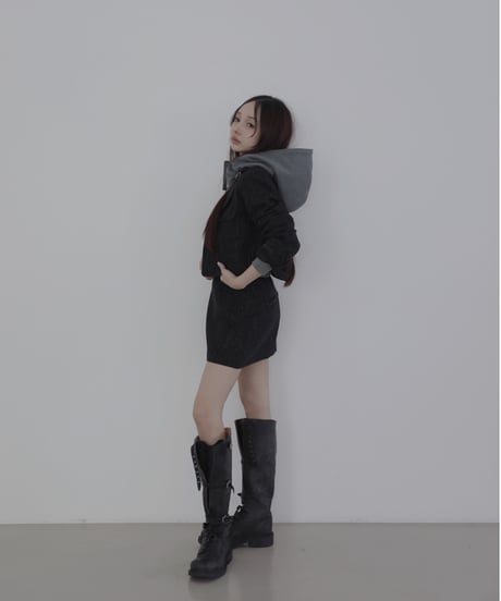 ［Black］ツイードジャケット/ Tweed Jacket