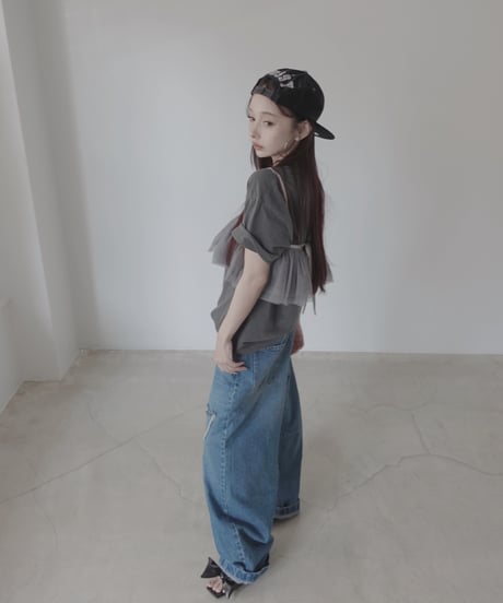 【セット割引】チュールトップ + Big Logo T