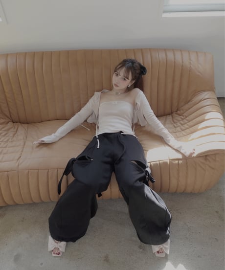 サイドカットスウェットパンツ/Side Cutting Sweat Pants