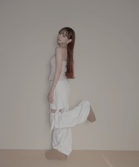 ポイントレースベアトップ/Point Lace Bandeau Top