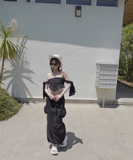 バックスリットカーゴスカート / Back Slit Cargo Skirt