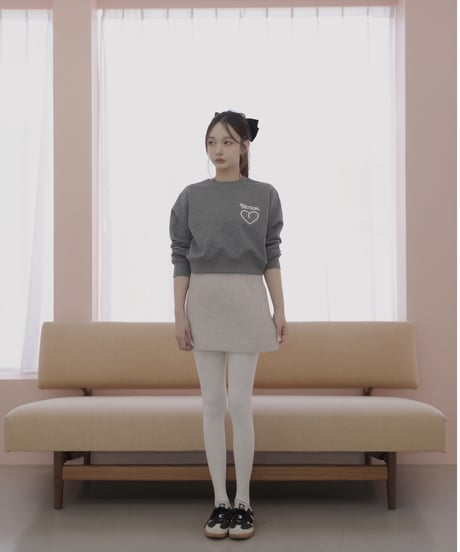 ［DustyPink］ツイードスカート / Tweed Skirt