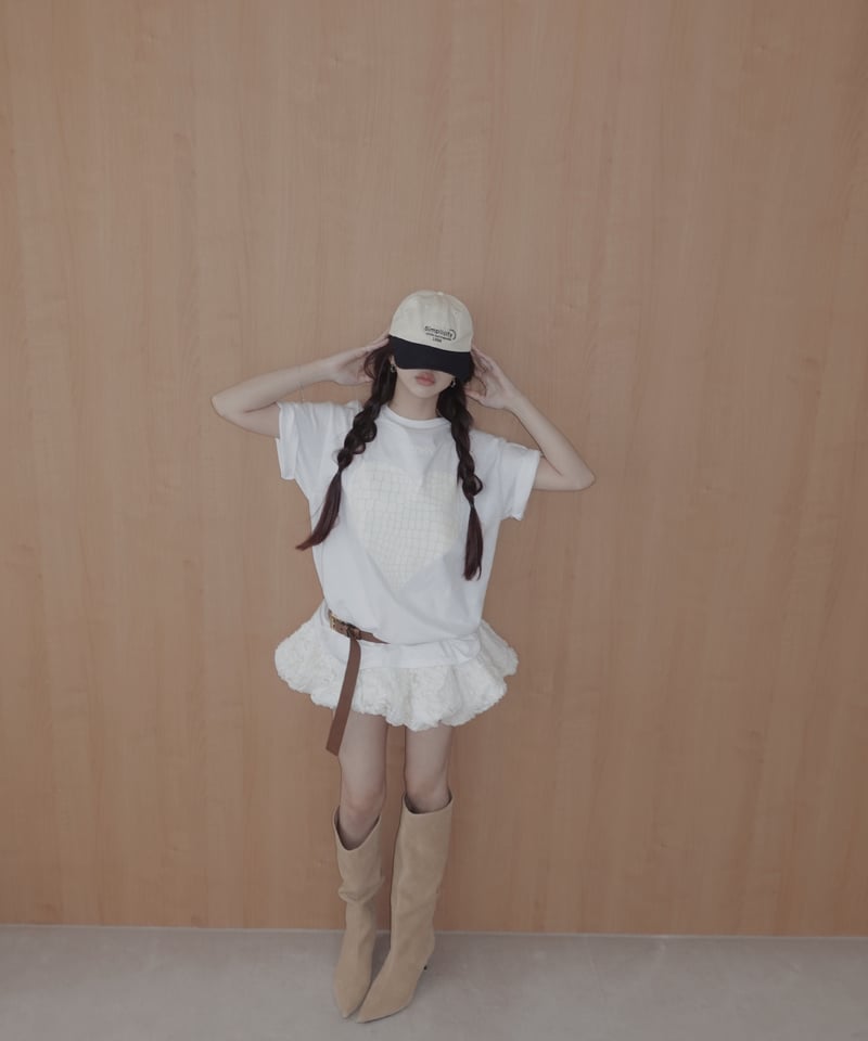 コブクロTシャツ クロコハートTシャツ / Croco Heart Tシャツ | FICTION TOKYO O
