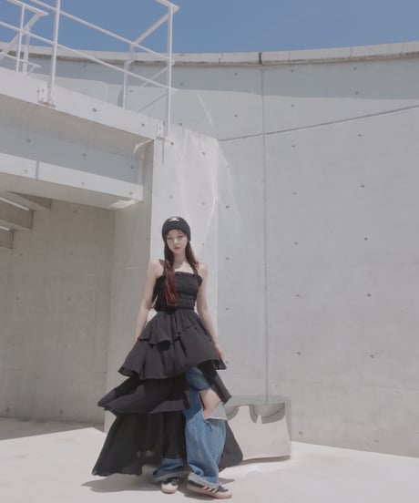 【Black】サマーロングドレス / Summer Long Dress