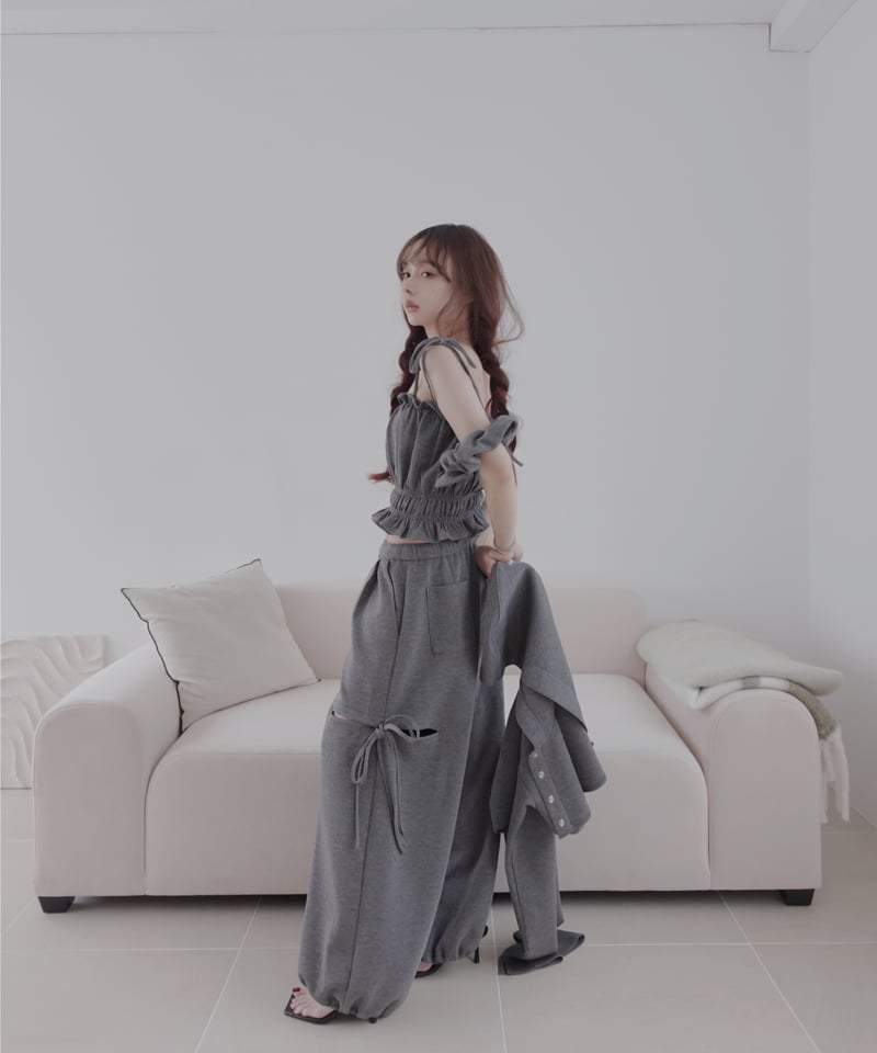 フリルキャミソール/Frill Camisole | FICTION TOKYO OFFICI