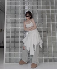 【CottonLace White】ランダムスカート / Random Skirt