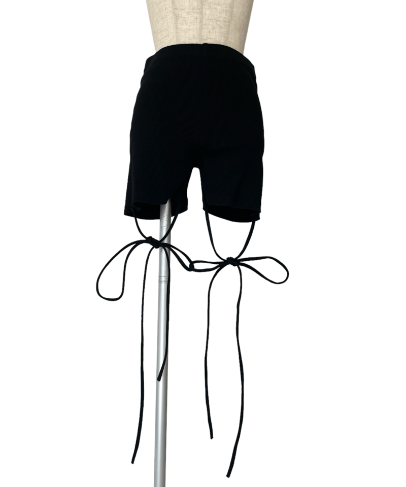 Basic Collection】リボンショートパンツ /Ribbon Short Pant...