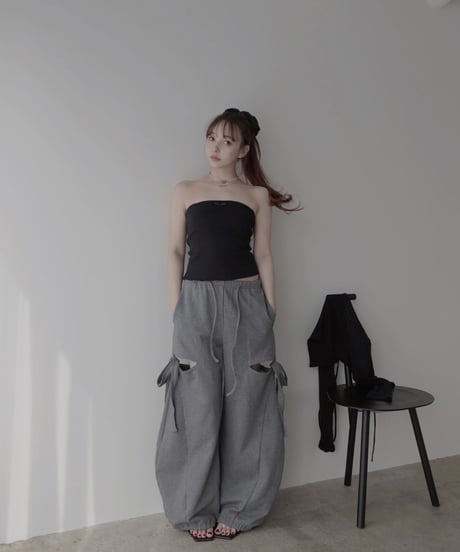 ポイントレースベアトップ/Point Lace Bandeau Top