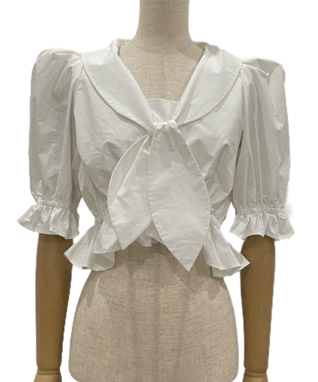 セーラータイブラウス /Sailor Tie Blouse