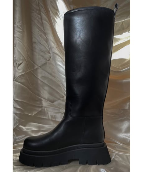 トラックソールロングブーツ / Track Sole Long Boots