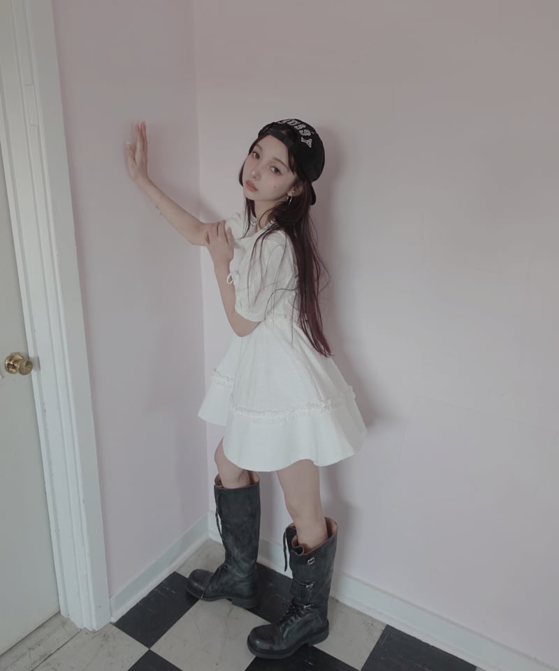 Milk］キャミソールチュニックドレス /Camisole Tunic Dress | FI