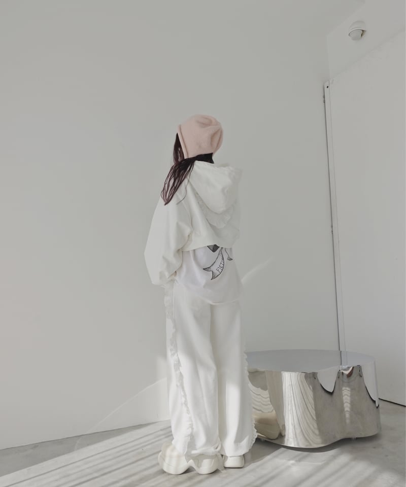 フリルスウェットパンツ /Frill Sweat Pants | FICTION TOKYO