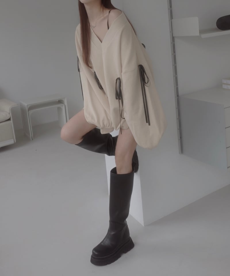 トラックソールロングブーツ / Track Sole Long Boots | FICTION トラックソールロングブーツ / Track Sole Long Boots | FICTION