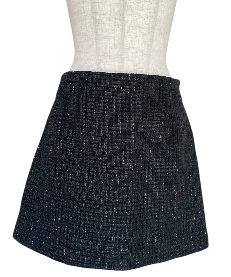 Black］ツイードスカート / Tweed Skirt | FICTION TOKYO O