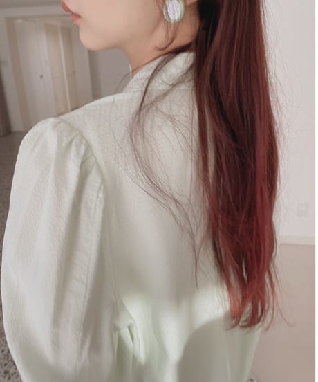 パフスリーブシアージャケット /Puff Sleeve Sheer Jacket
