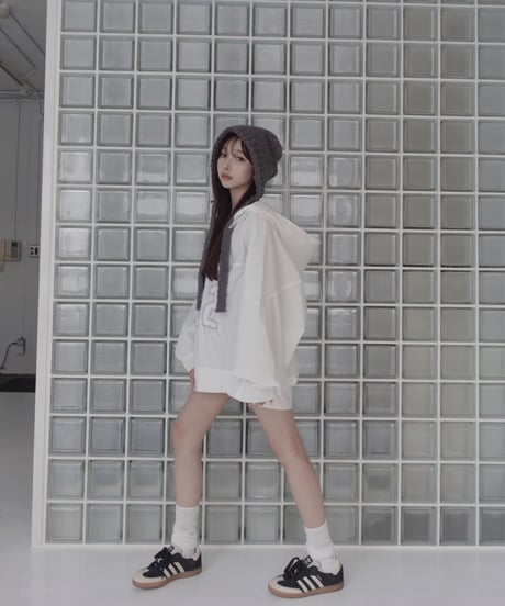 【Milk】♡22♡2Wayカラートップ / ♡22♡2Way Collar Top