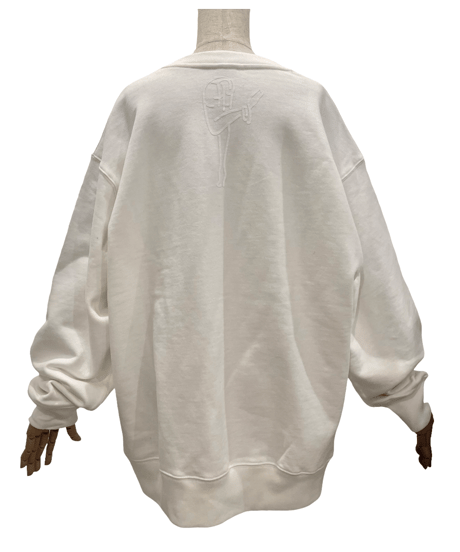 クロコハートスウェットトップ / Croco Heart Sweat Top