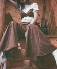 Fake Suede Bra top　スウェードブラトップ