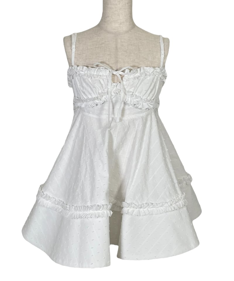 Milk］キャミソールチュニックドレス /Camisole Tunic Dress | FI
