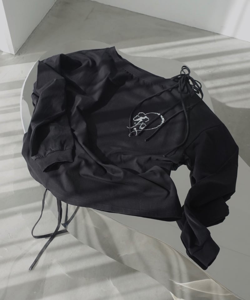 ビジューロングスリーブT / Bijou Long Sleeve T | FICTION TO ビジューロングスリーブT / Bijou Long Sleeve T | FICTION TO