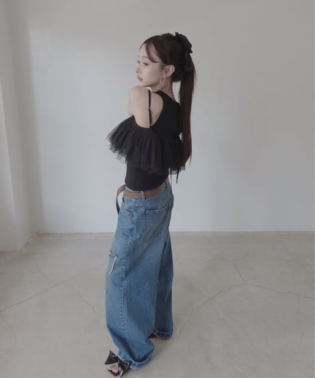 2Wayチュールトップ / 2Way Tulles Top