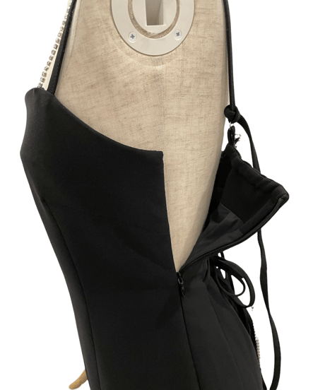 ビジューストラップスリットワンピ / Bijou Strap Slit One-Piece