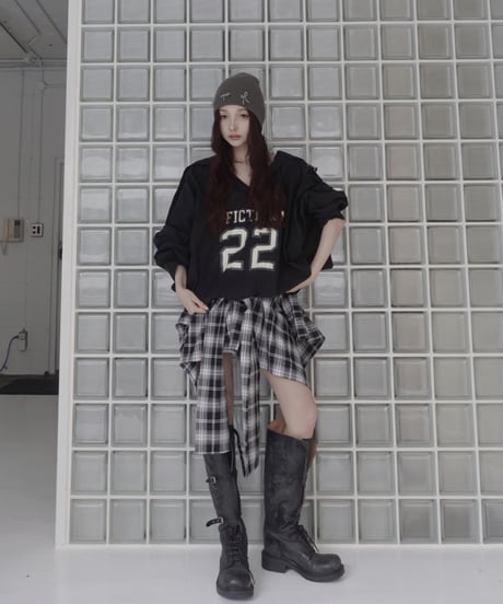 【Check】ランダムスカート / Random Skirt