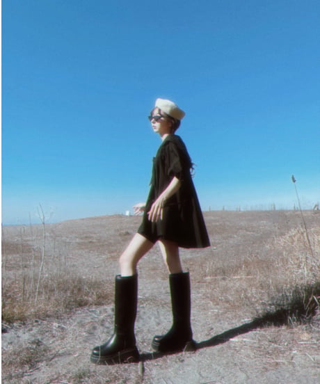 セーラーカラーチュニックワンピース / Sailor Collar Tunic One-Piece