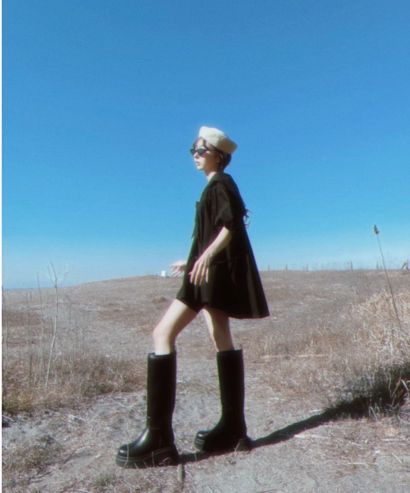 セーラーカラーチュニックワンピース / Sailor Collar Tunic One-Pie セーラーカラーチュニックワンピース / Sailor Collar Tunic One-Pie