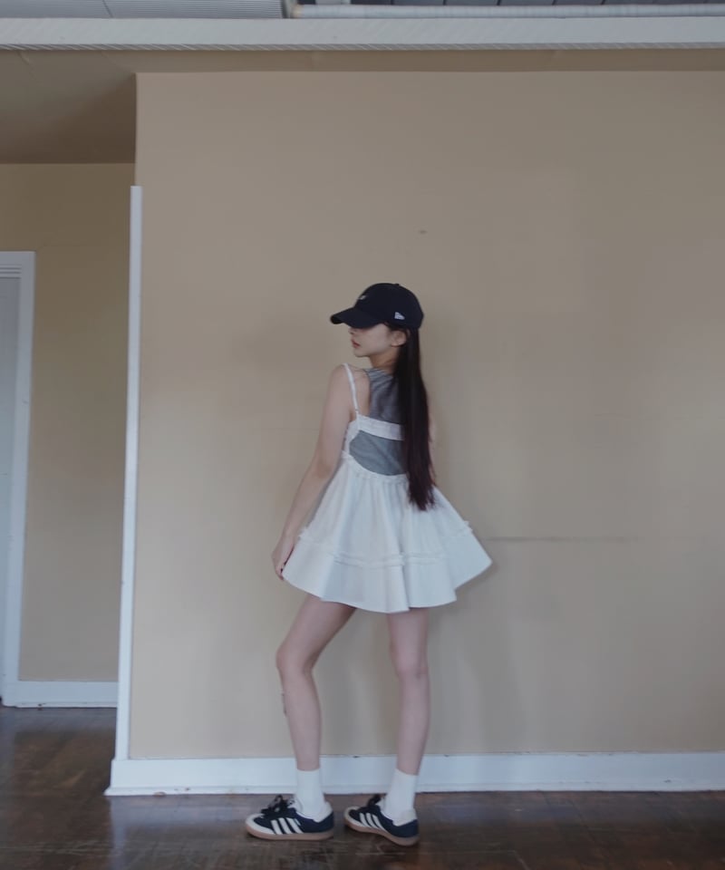Milk］キャミソールチュニックドレス /Camisole Tunic Dress | FI
