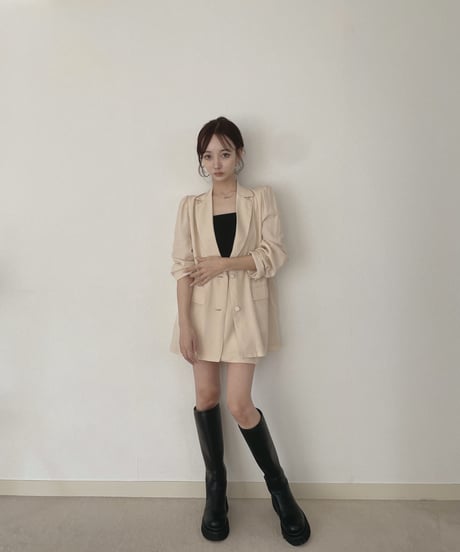 パフスリーブシアージャケット /Puff Sleeve Sheer Jacket