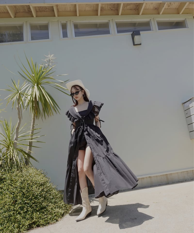 サマーロングドレス / Summer Long Dress | FICTION TOKYO O サマーロングドレス / Summer Long Dress | FICTION TOKYO O