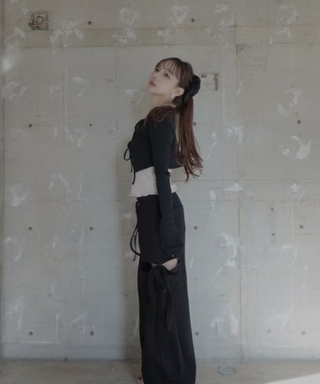 コットンレースビッグシュシュ/CottonLace Big Chouchou