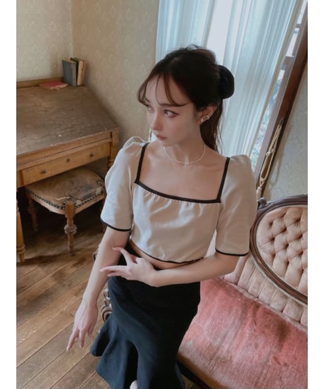 2Wayパイピングボディースーツ / 2Way binding Body Suit