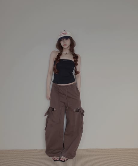 サイドカットスウェットパンツ/Side Cutting Sweat Pants