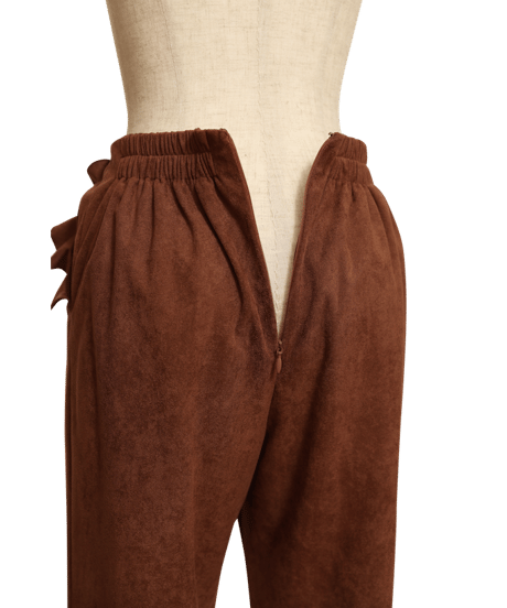 Fake Suede Flare Pants　スウェードフレアパンツ
