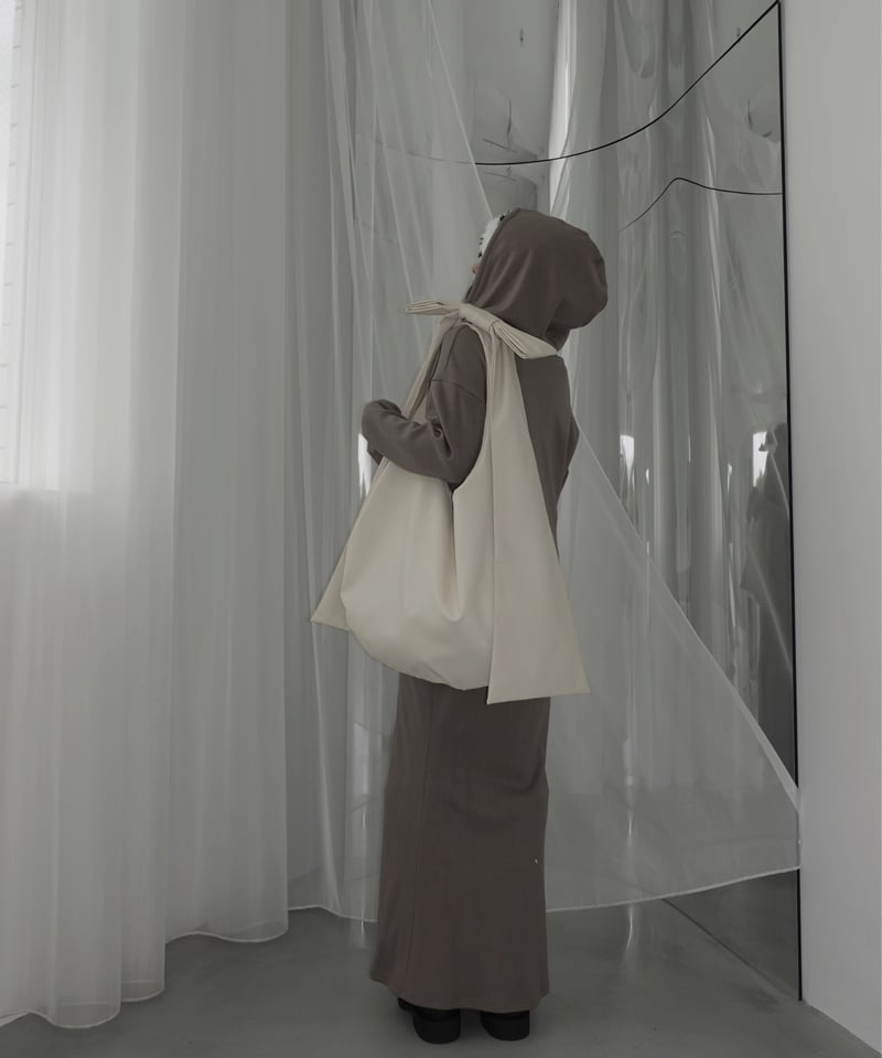 ワンショルダーリボンバッグ /One Shoulder Ribbon Bag | FICTIO ワンショルダーリボンバッグ /One Shoulder Ribbon Bag | FICTIO