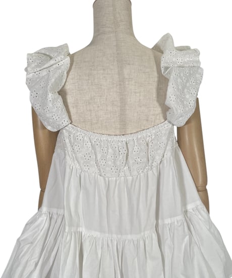 【White】ガウンドレス/Gown Dress