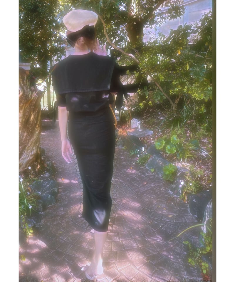 セーラーカラースリットワンピ Sailor Collar Slit One-Piece | F セーラーカラースリットワンピ Sailor Collar Slit One-Piece | F