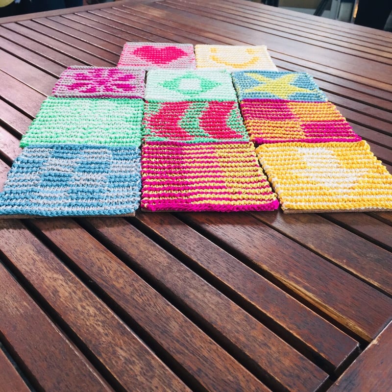 ワンコインダウンロード - シャドーニッティンクの模様編み | Bernd