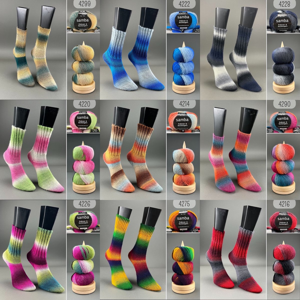 Samba 2 - Socksyarn (1玉 50g) | Bernd Kestler's