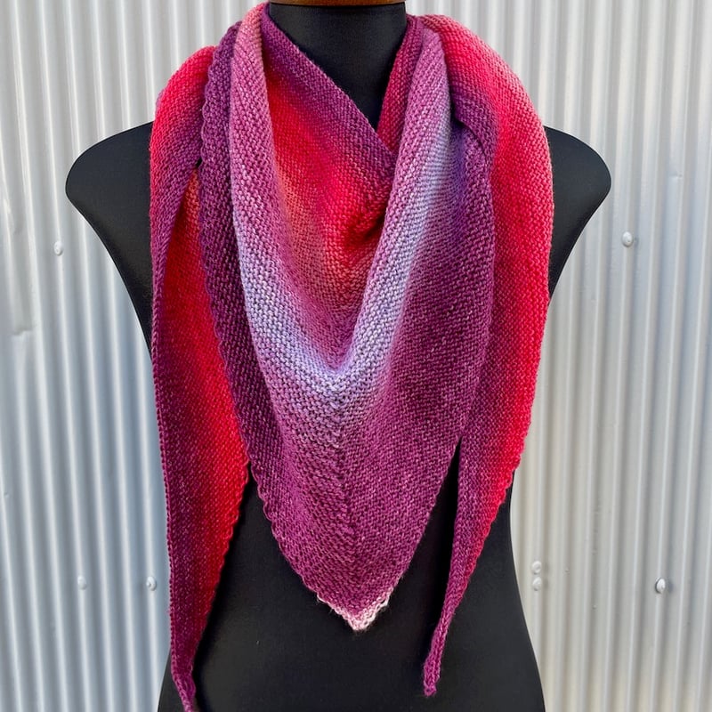 DRIES VAN KNOTTEN ショール カラー ミックス ニット M DRIES VAN KNOTTEN ショール カラー ミックス ニット M - メルカリ