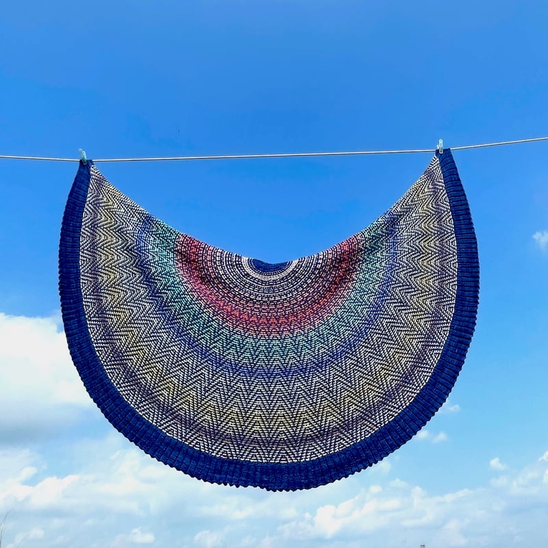 編み図：TeNssera Shawl | Bernd Kestler's Store