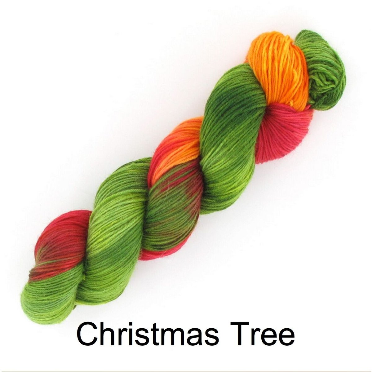 クリスマスのソックスヤーン 手染め Bernd Kestler's Store