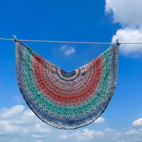 編み図：TeNssera Shawl
