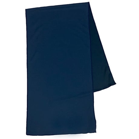 放熱冷却タオル【日本製】スーパークーリングタオル/テラックスクール（放熱・吸熱・遮熱・吸水発冷・接触冷感・紫外線カット・抗菌防臭）多重冷却機能タオル［インディゴ］