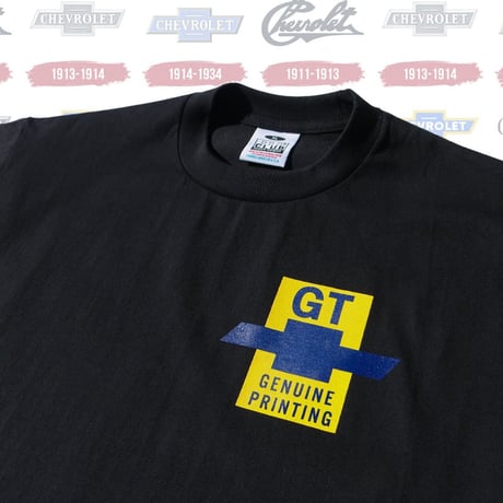 GOOD TIMES ORIGINALS    Chevy classic logo T-shirts  ブラック