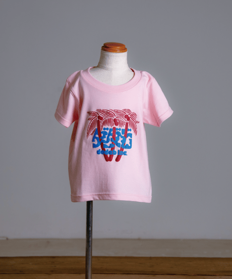 ダダビとリゾートがモチーフのキッズTシャツ/130cm