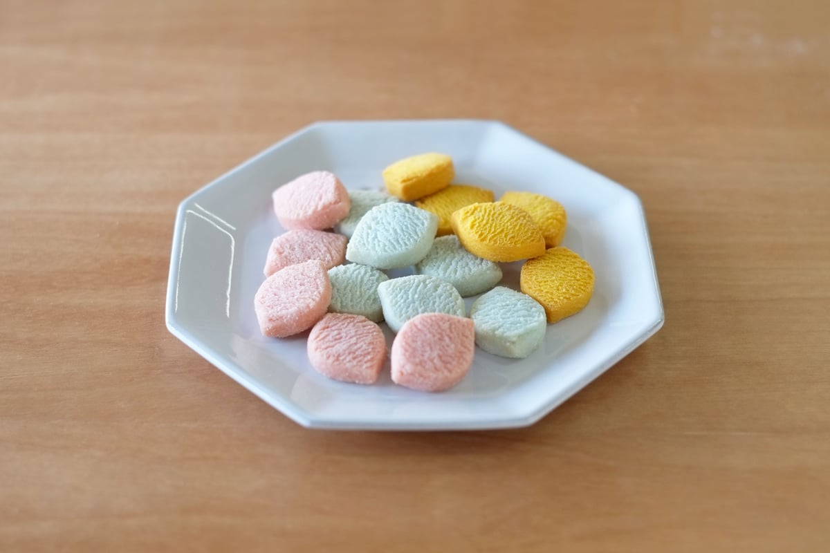 ボスケットクッキーグリーン・熨斗付きパッケージ（ご挨拶